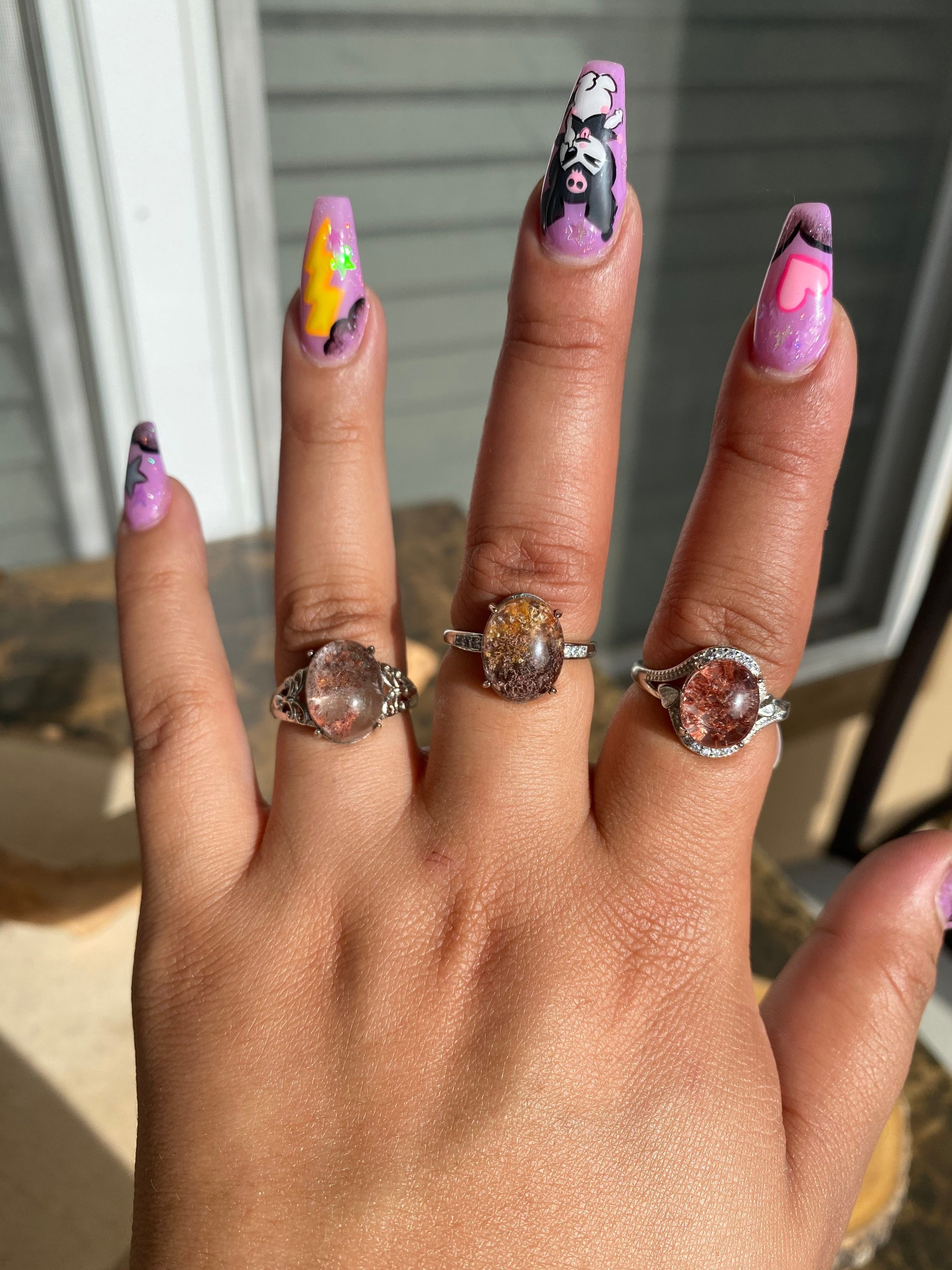 Garden quartz ring sale