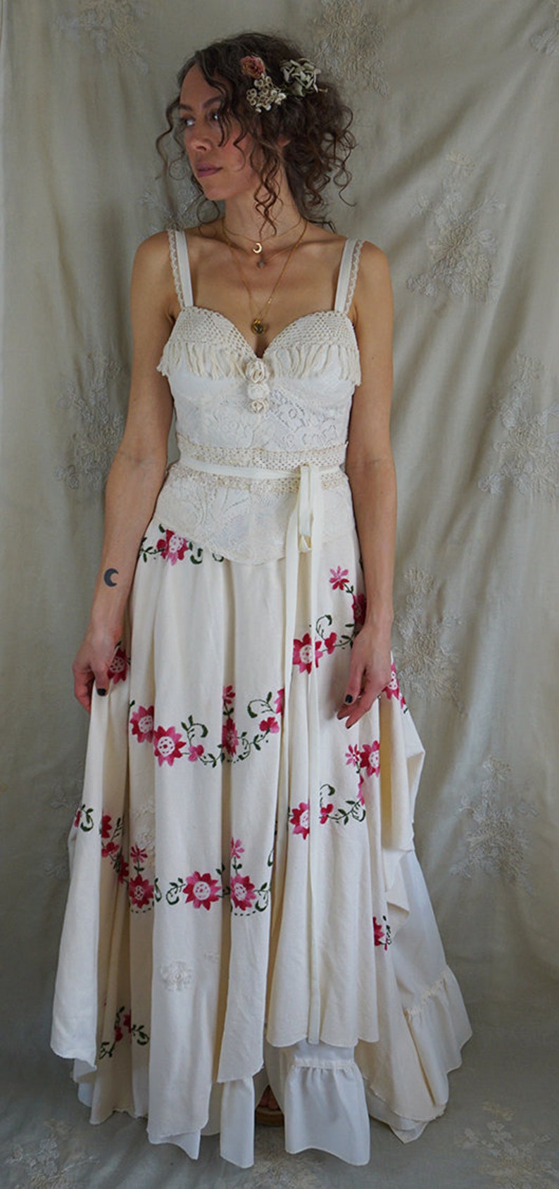 mexican boho dress