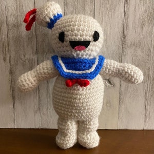 PATTERN ONLY: Mr. Stay Puft Amigurumi Crochet Pattern