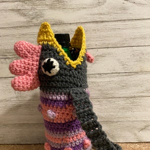 PATTERN ONLY: Chicken Bottle-Holder Crochet Pattern