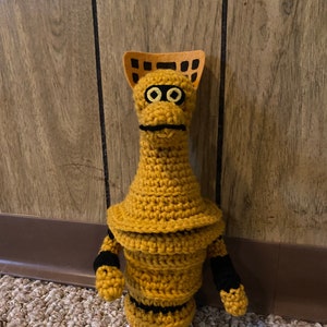 PATTERN ONLY: Amigurumi Crow T. Robot Crochet Pattern