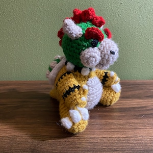 PATTERN ONLY: Amigurumi Bowser Crochet Pattern