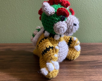 PATTERN ONLY: Amigurumi Bowser Crochet Pattern