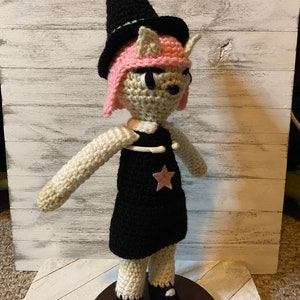 PATTERN ONLY: Amigurumi Susie McCallister (Summer Camp Island) Crochet Pattern
