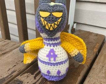 PATTERN ONLY: Hazbin Hotel Adam Amigurumi Crochet Pattern
