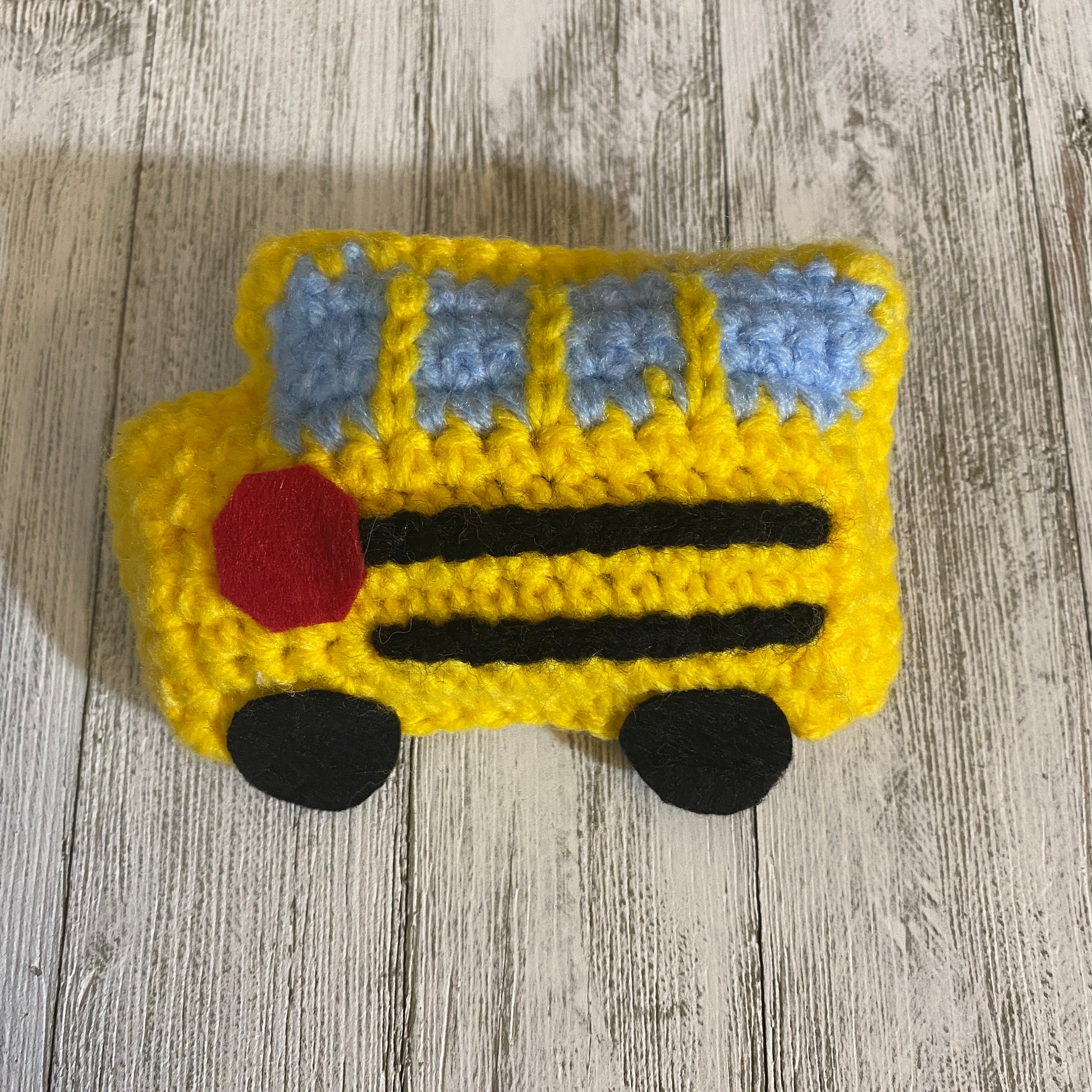 PATTERN ONLY: Amigurumi School Bus Crochet Pattern - Etsy