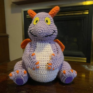 PATTERN ONLY: Amigurumi Figment Crochet Pattern