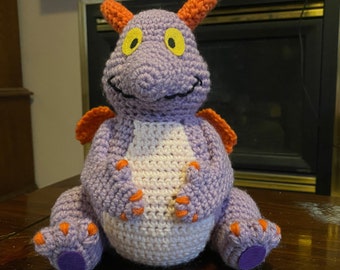 SOLO PATRÓN: Patrón de crochet Amigurumi Figment