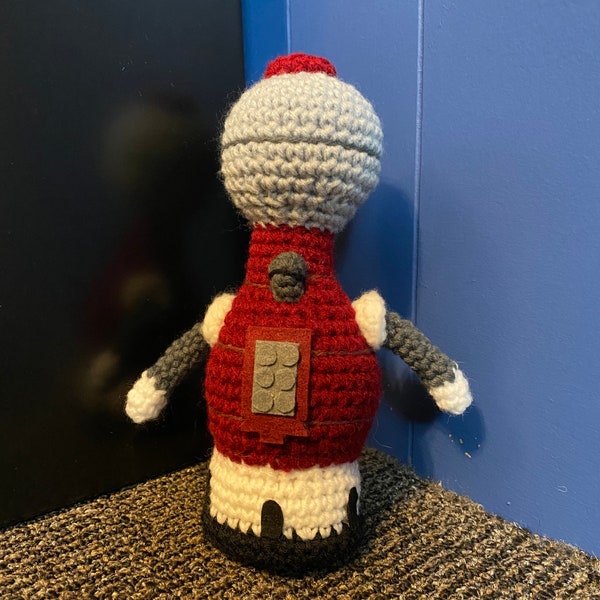 ALLEEN PATROON: Amigurumi Tom Servo haakpatroon