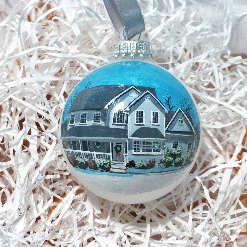 Custom House Ornament - Etsy