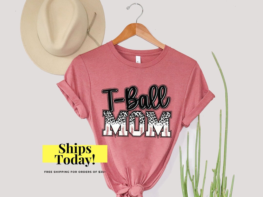 Teeball Tball Mom Shirt Shirts for Mom Baseball Mom Etsy