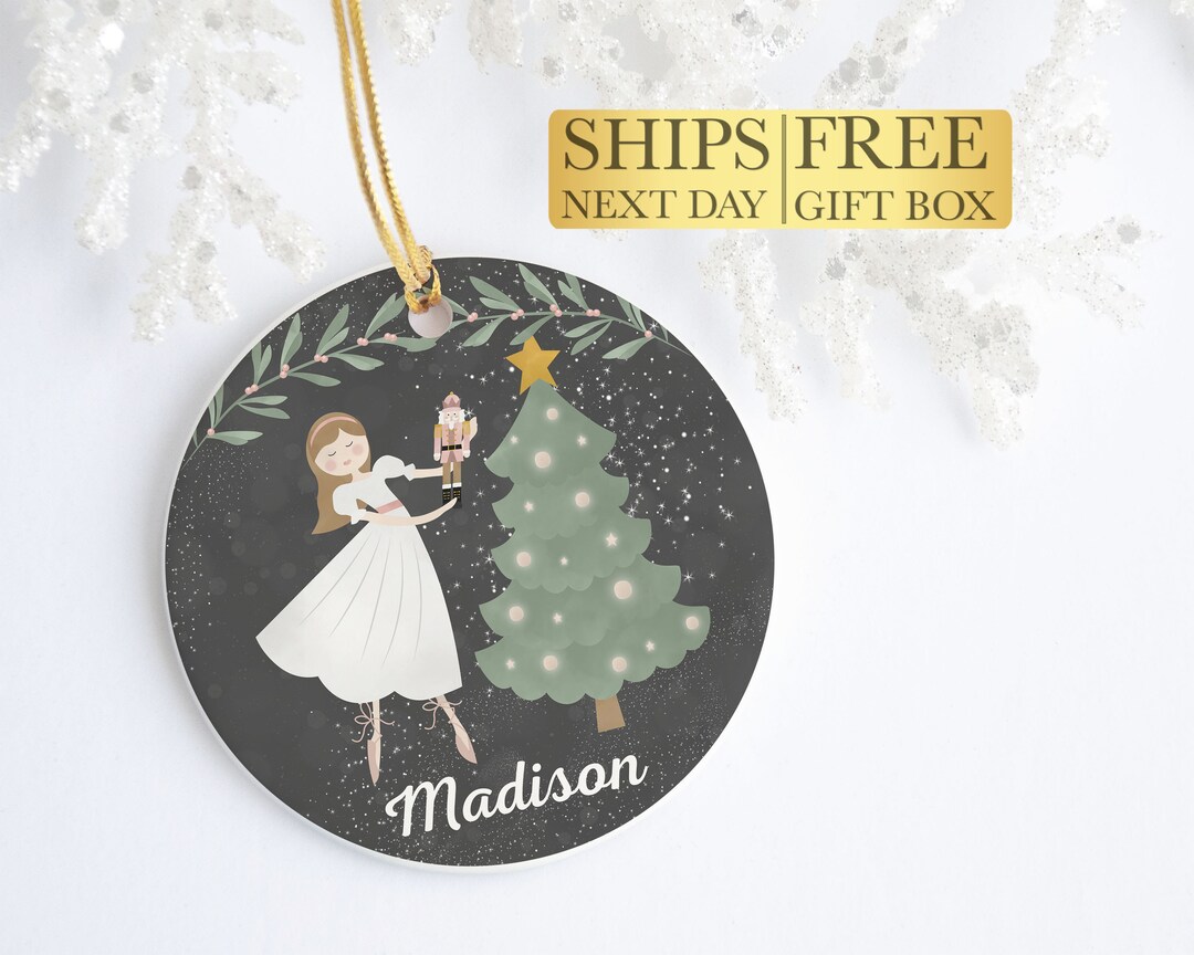 Personalized Princess Ornament Little Girl Ornament 2022 Etsy