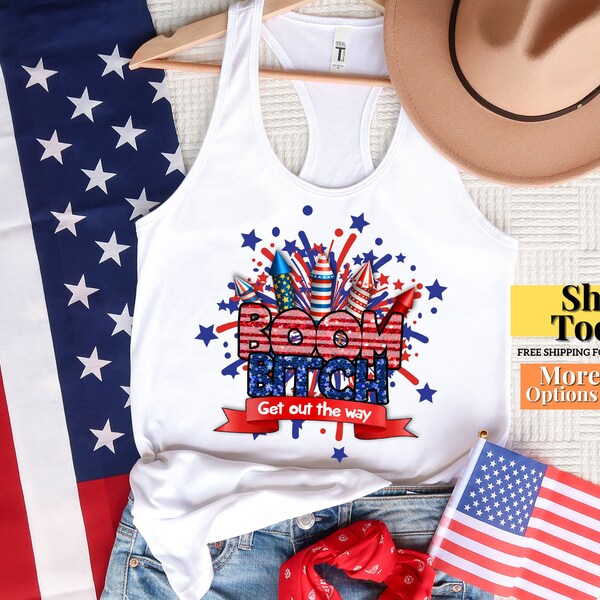 4th of July Tank Top - Etsy