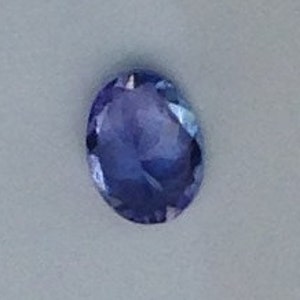 Crocus Tanzanite 0.90 Carats Oval 5.5x7.25mm Natural Solitaire Gemstone with Video image 5
