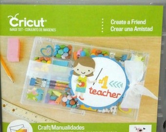 Cricut Image Set Create a Friend Cartridge, Booklet, Case Unknown Link Status