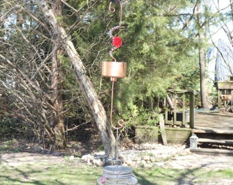 Handmade Copper Ant Moat for Oriole & Hummingbird Feeders