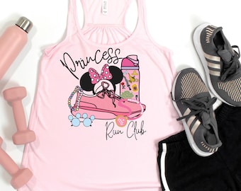 Princess Run Club Tank, Disney Running Top, Princess Half Marathon Tank, Run Disney Tank, RunDisney, Disney Race shirt, Princess Run