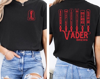 Vader Brews, Comfort Colors, Star Wars shirt, Galaxy's Edge Shirt, Batuu Shirt, Star Wars Beer, Disney World Dad Shirt, Disneyland Shirt