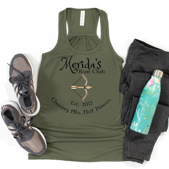 Merida's Run Club Tank, Disney Running Tank, Rundisney Shirt, RunDisney, Run Disney Athletic, Princess Half Tank, Princess Run Club Weekend