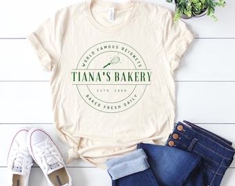 Princess and the Frog Shirt, Tiana's Bakery shirt, Tiana Shirt, Disney Shirt, Disneyland Shirt, Princess and the Frog, Tiana's Beignets