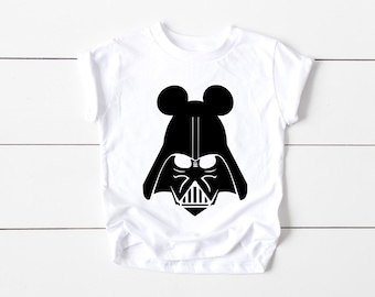 Darth Vader Mickey Ears, Star Wars shirt, disney shirts kids, Toddler, Youth, Disney parks shirt, Disney shirt, Disney World Shirt