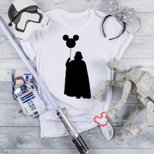 Darth Vader Mickey Balloon, Star Wars shirt, Disney fan shirt, Disney parks shirt, Disney shirt, Disney World Shirt