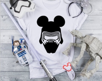 Kylo Ren Mickey Ears, Star Wars shirt, Disney fan shirt, Disney parks shirt, Disney shirt, Disney World Shirt