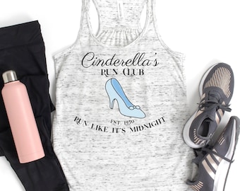 Cinderella's Run Club Tank, Disney Running Tank, Rundisney Shirt, RunDisney, RunDisney Athletic, Princess Half Tank, Princess Run Weekend