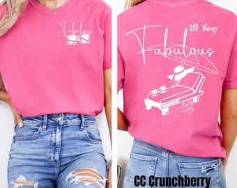 Camiseta "Todo Fabuloso", Colores Disney Comfort, Camiseta High School Musical, Camiseta Sharpay Evans, Camiseta Disney Summer, Camiseta HSM