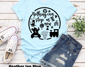 Nothing Can Stop Us Now Shirt, Runaway Railway Shirt, Mickey and Minnie Runaway Railway, Hollywood Studios shirt, MMRR Shirt