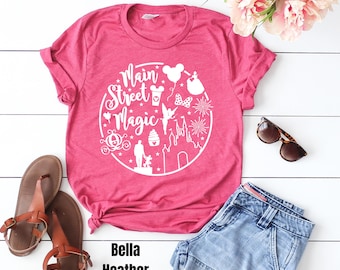 Main Street Magic Shirt, Disney Shirt, Best Day Ever shirt, Disney World tshirt, Disney trip shirt, Disney T-shirt, Disney womens shirt