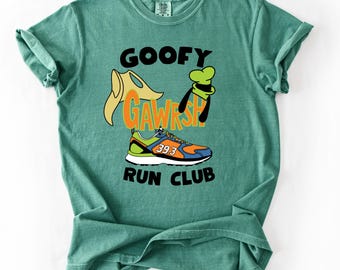 Goofy Run Club Shirt, Disney Comfort Colors, Marathon Weekend Shirt, Run Disney shirt, RunDisney, Disney Race shirt, Goofy Challenge Shirt