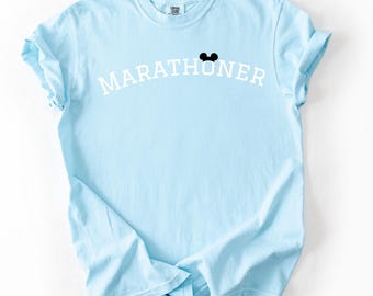 Magical Marathoner Shirt, Disney Comfort Colors, Disney Marathon Shirt, Run Disney shirt, RunDisney, Disney Race shirt, Marathon weekend