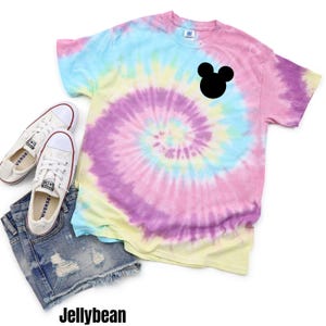 Mickey Tie Dye Tee, Tie Dye Disney, Disneyland Tie Dye Shirt, Mickey Shirt, Disney shirt, Disney World Shirt