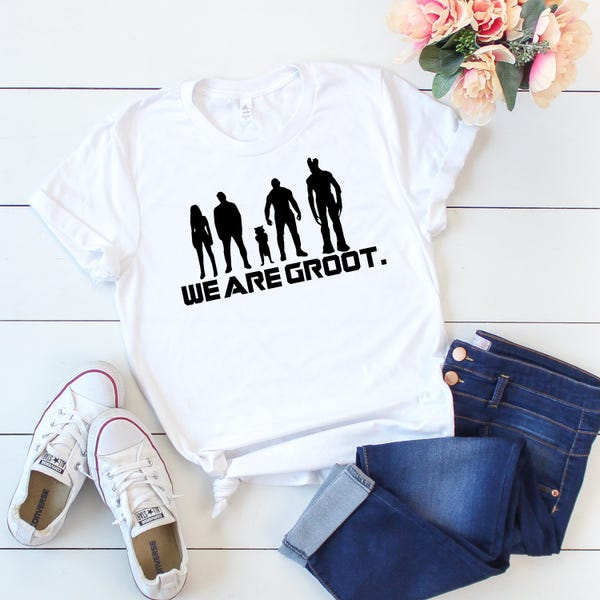 Chemise We are Groot, chemise Guardians, chemise Disney, chemise GOTG, chemise Guardians of the Galaxy, chemise Disney World, Guardians Squad