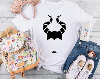 Maleficent Shirt, Disney Villains, Maleficent,Sleeping Beauty Shirt,Villains Fan Shirt,Disney Shirt,Disney Villain Shirt,Disney World Shirt