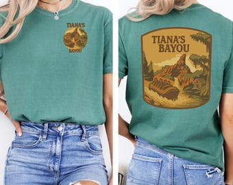 Tiana's Bayou Shirt, Disney Comfort Colors, Tiana's Bayou Adventure Shirt, Disney World Shirt, Disney Dad Shirt, Bayou Shirt