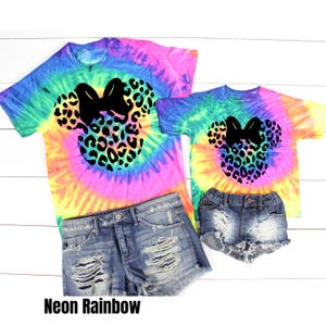 Leopard Minnie Shirt, Leopard Tie Dye, Cheetah Minnie Shirt, Animal Kingdom shirt, Safari Shirt, Disney women&#39;s shirt, Disney Style Shirt
