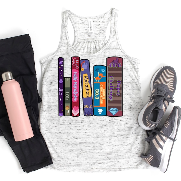 Dopey Challenge Tank, Disney Running Tank, 48.6 Magical Miles Top, Run Disney tank, RunDisney, Marathon weekend, Dopey Training