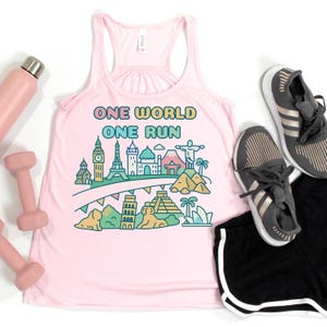 Disneyland Half Tank, Disney Running Tank, Small World Half Tank, Run Disney Top, RunDisney, Disney Race Tank, Disneyland Rundisney