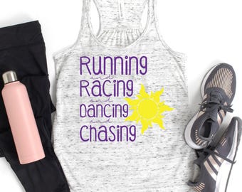 Running and Racing Rapunzel Tank, Disney Running Tank, Rundisney Shirt, Run Disney Top, RunDisney, Run Disney Athletic Top, Princess Half