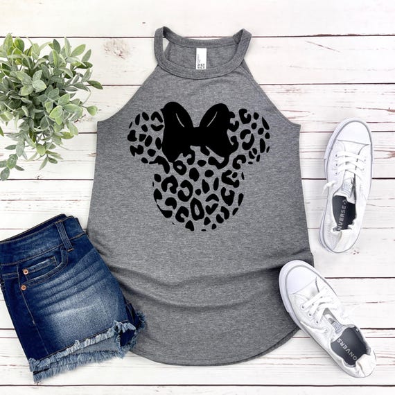Leopard Minnie Tank, Cheetah Minnie Tank, Animal Kingdom Tank, Safari Tank, Disney Plus Size Tank, Disney women's Tank, Disney Style Tank