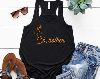 Pooh Tank, Oh bother Tank, Disney World Tank, Disneyland Tank, Winnie the Pooh Tank, Disney Tank, Disney women's tank, Pooh tank