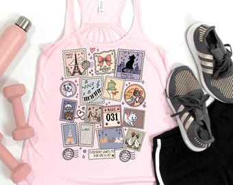 Aristocats Stamp Tank, Aristocats 5k, Disney Running Tank, Wine and Dine 5k, Run Disney Tank, RunDisney, Disney Race, Wine and Dine Shirt