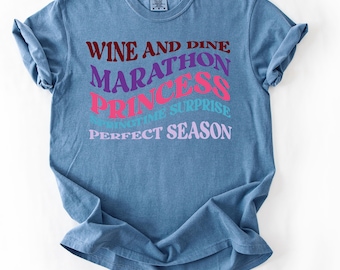 Camiseta Perfect Season, Disney Comfort Colors, camiseta Run Disney, RunDisney, camiseta Disney Race, Disney World Perfect Season, Rundisney Perfect