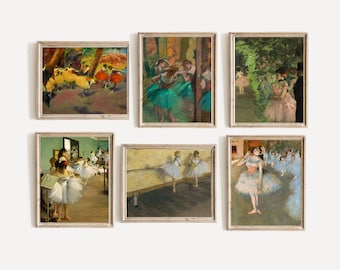 Edgar Degas Gallery Wall Prints, Edgar Degas, Ballerinas, Art Print, Artwork, Print of a Painting, Vintage Art, Ballet, Degas Artwork,