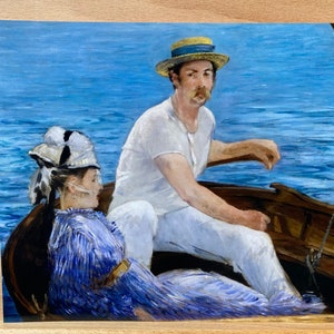 Boating, Edouard Manet, Manet Art Print, Manet Artwork, Art Print, Artwork, Print of a Painting,