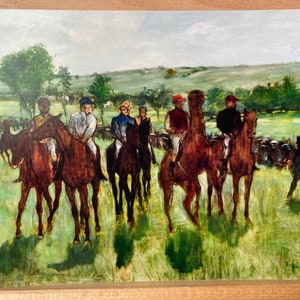 Edgar Degas, The Riders, Horse Art, Equestrian Artwork, Degas Print, Art Print, Artwork, Print of a Painting, Art Print