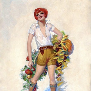 Beautiful 1930’s / 1920’s Art Deco Glamourous Woman