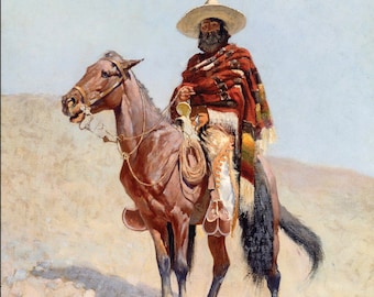 Frederic Remington, Art Print, Illustration Art, Vintage, Antique, Frederic Remington artwork, poster, wall art,